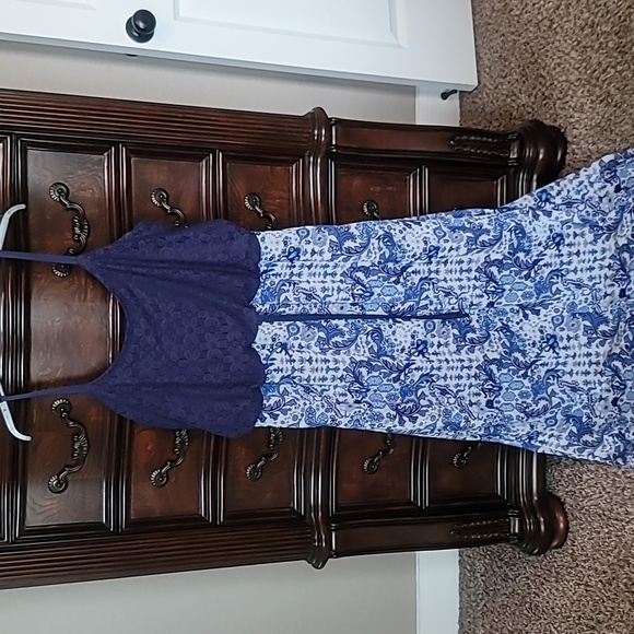 Faded Glory, long summer dress, size XL 16-18 - Picture 1 of 1